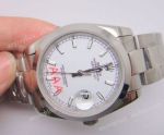 Rolex Oyster Band Silver Face Datejust Replica Watch